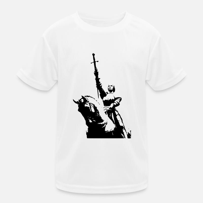 Jehanne d'Arc T-shirt sport Enfant
