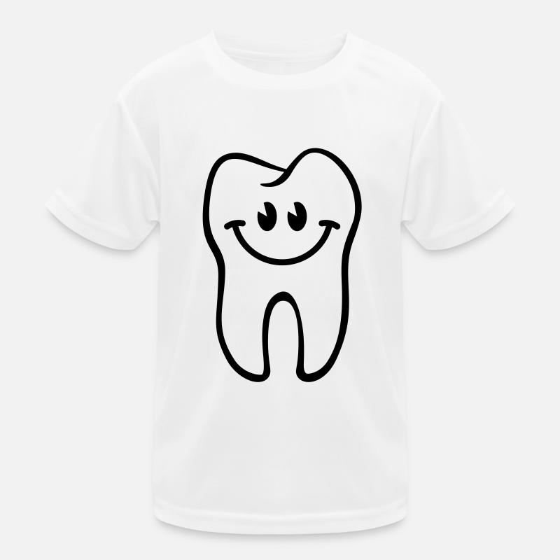 Zahn- / Tooth- / Dent- / Diente- / Dente-Smiley Kids Functional T-Shirt