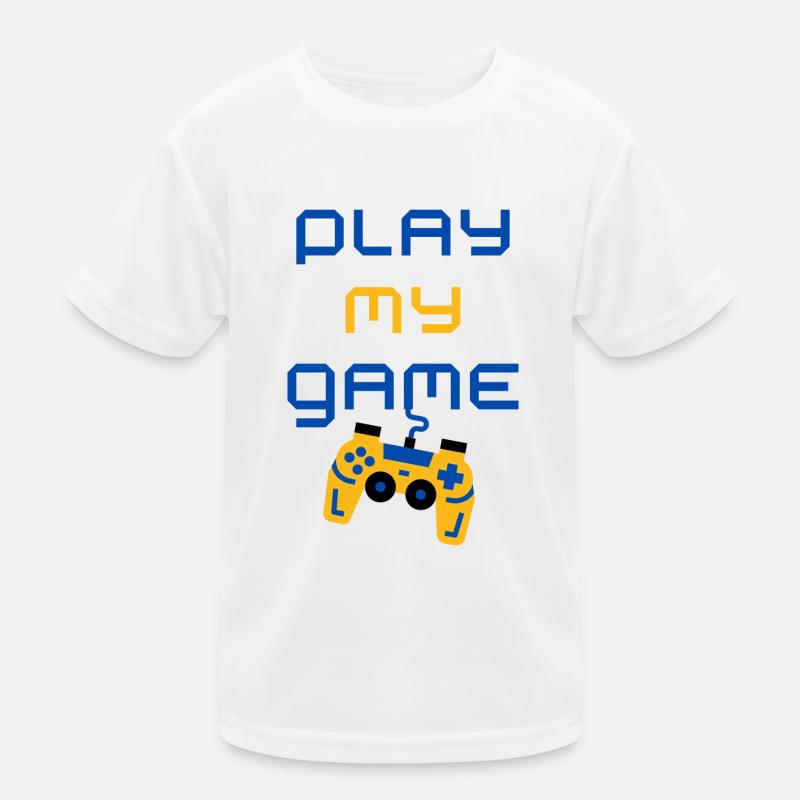 Gaming Kinder Funktions-T-Shirt