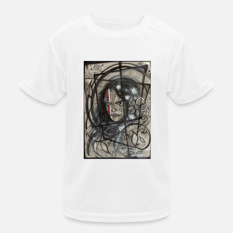 Graffiti Art Kinder Funktions-T-Shirt
