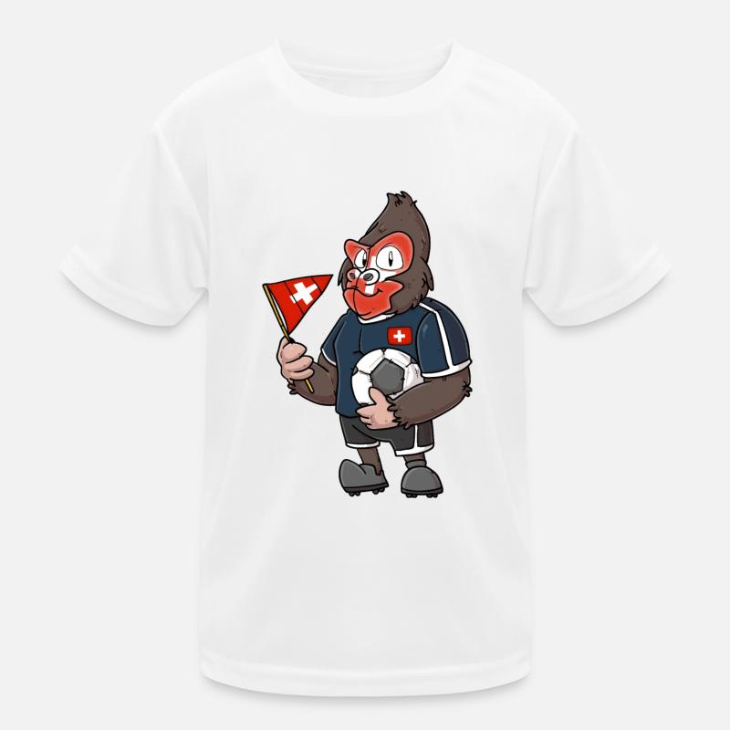 Gorille suisse T-shirt sport Enfant