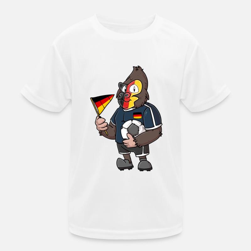 Deutscher Gorilla Kinder Funktions-T-Shirt