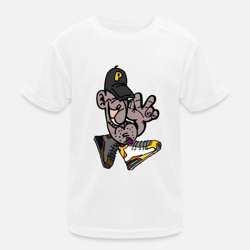 Peopster Kinder Funktions-T-Shirt