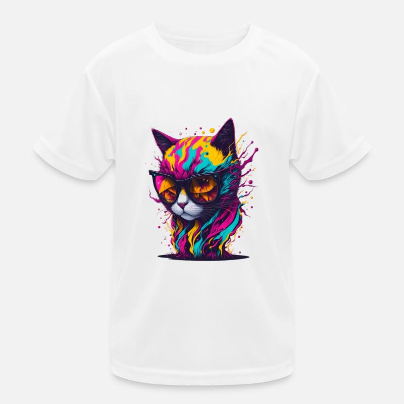 Chat 2 T-shirt sport Enfant