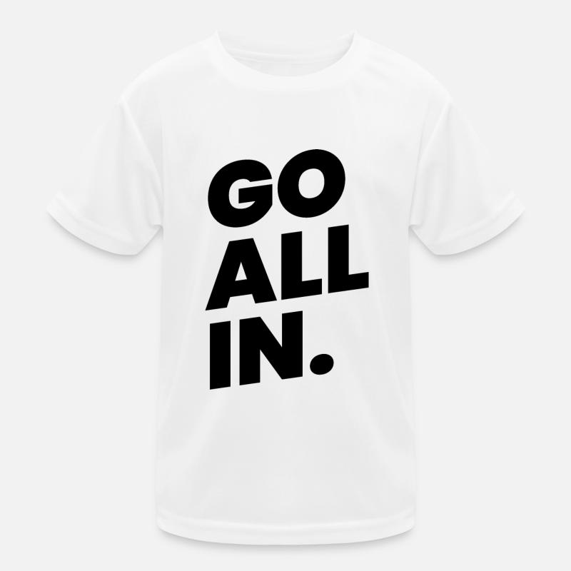 Go all in Kids Functional T-Shirt