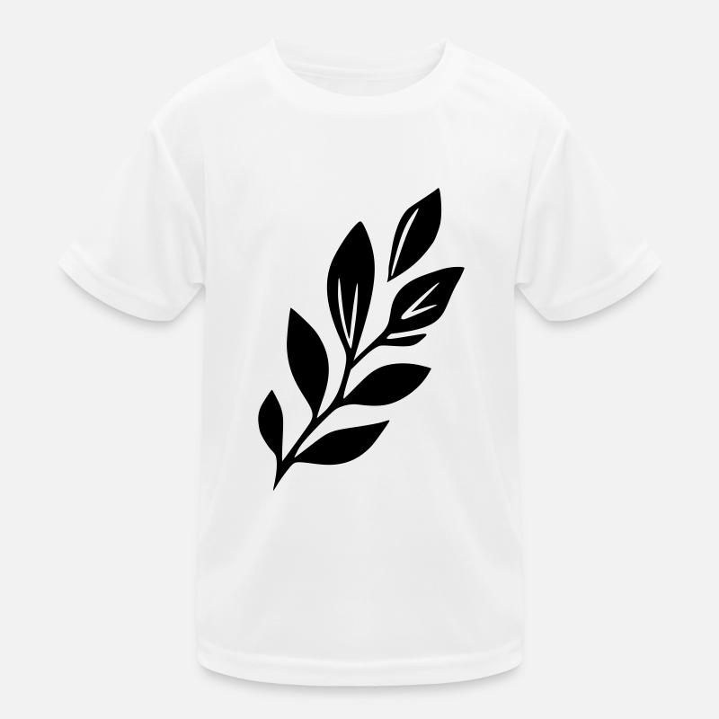 Leaf Decor Kids Functional T-Shirt