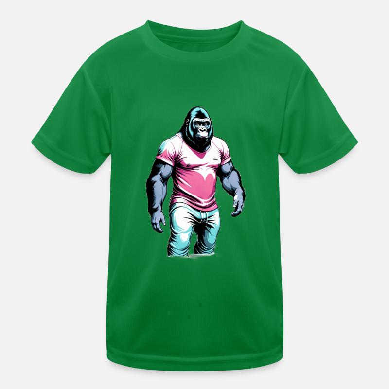 Gorille Cool T-shirt sport Enfant