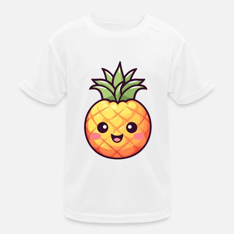 Kawaii Pineapple Version 4 Kids Functional T-Shirt