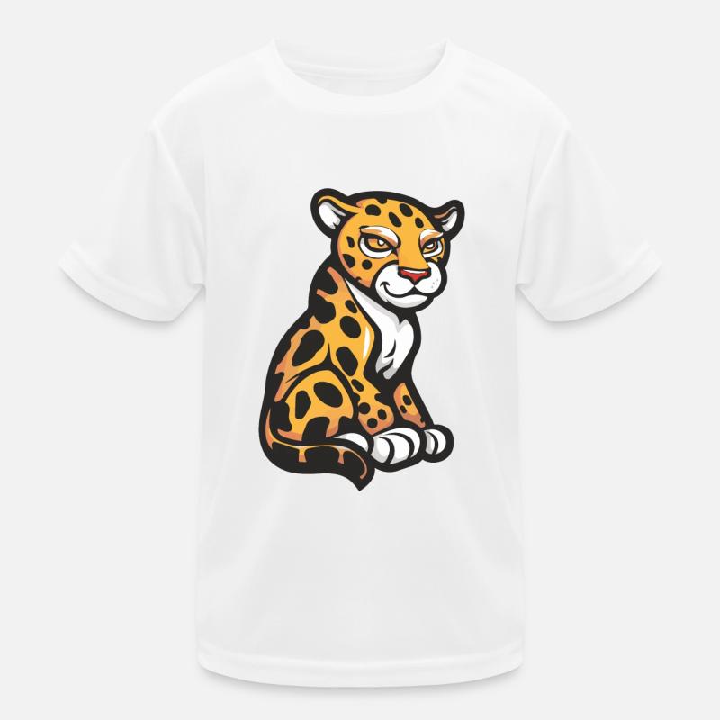 guépard T-shirt sport Enfant