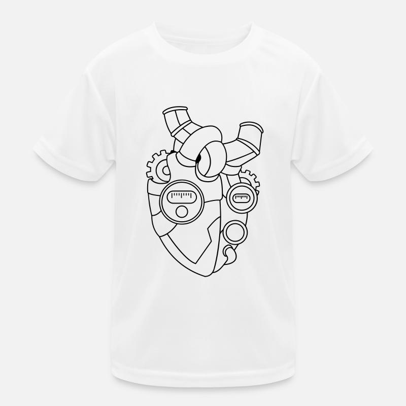 Heart for Technology – Technology Gift Idea Kids Functional T-Shirt