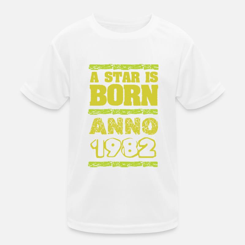 1982 Kinder Funktions-T-Shirt