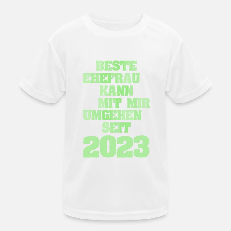 Ehe 2023 Kinder Funktions-T-Shirt