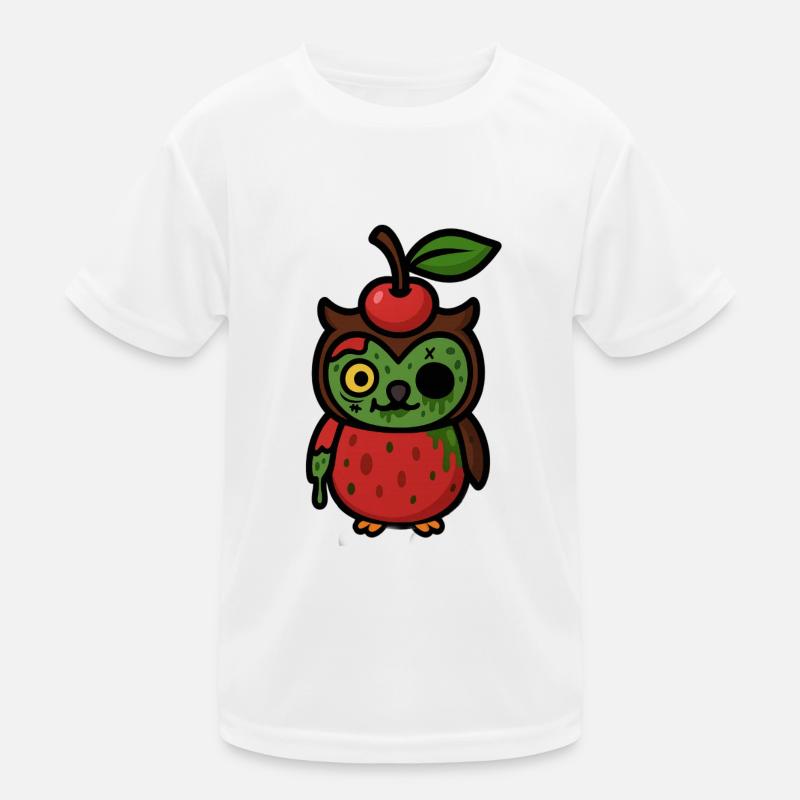 Zombie Cherryowl Kids Functional T-Shirt