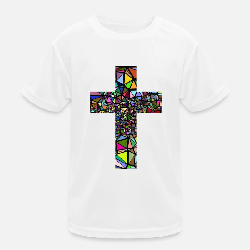 abstract cross Kids Functional T-Shirt