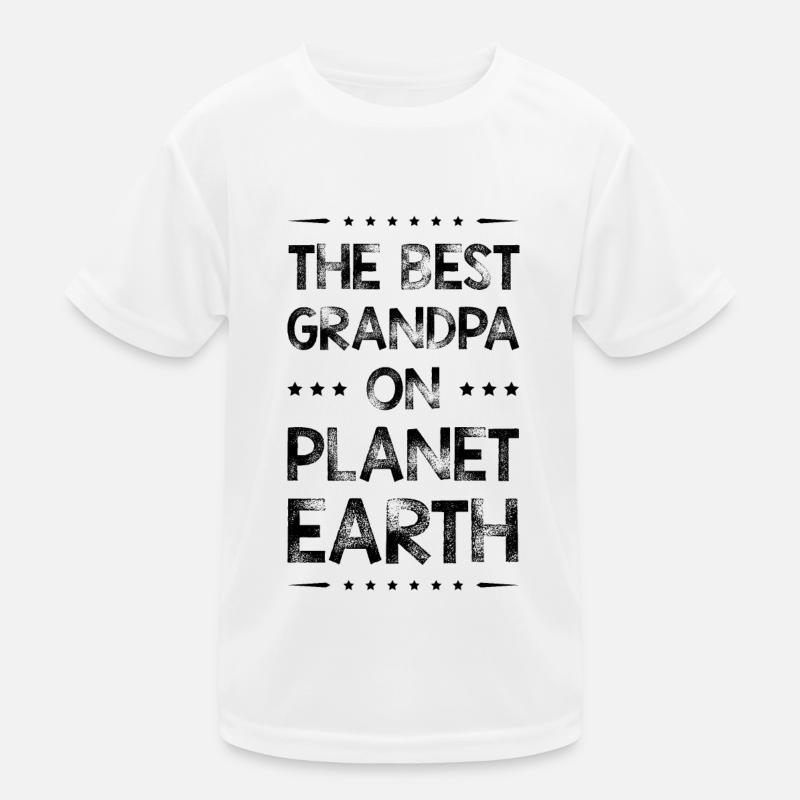 Bester Opa Spruch Kinder Funktions-T-Shirt