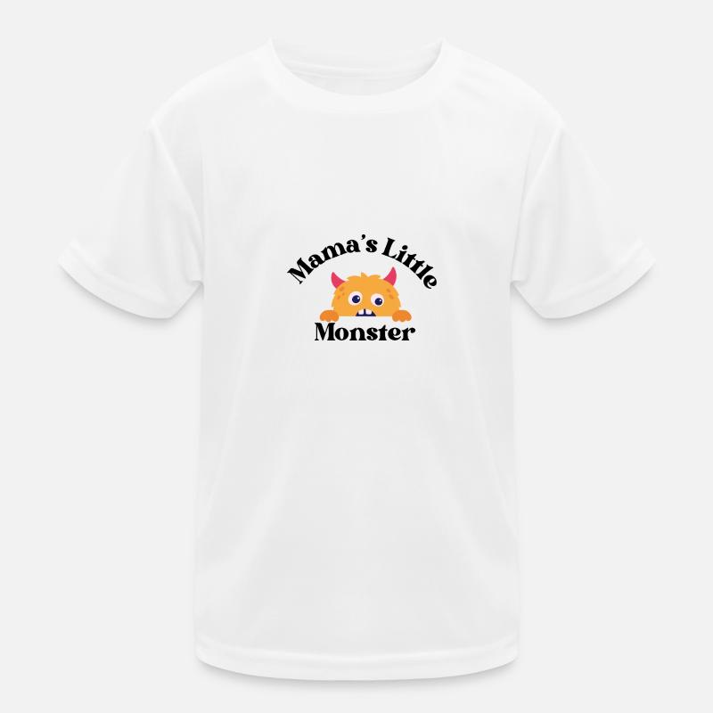 Le petit monstre de maman – effronté, sauvage et sucré ! T-shirt sport Enfant