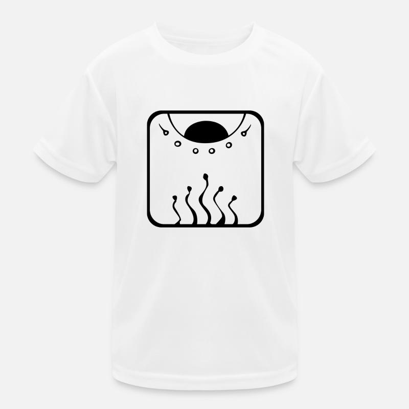 1 Kin Maya Dragon BLK Kids Functional T-Shirt