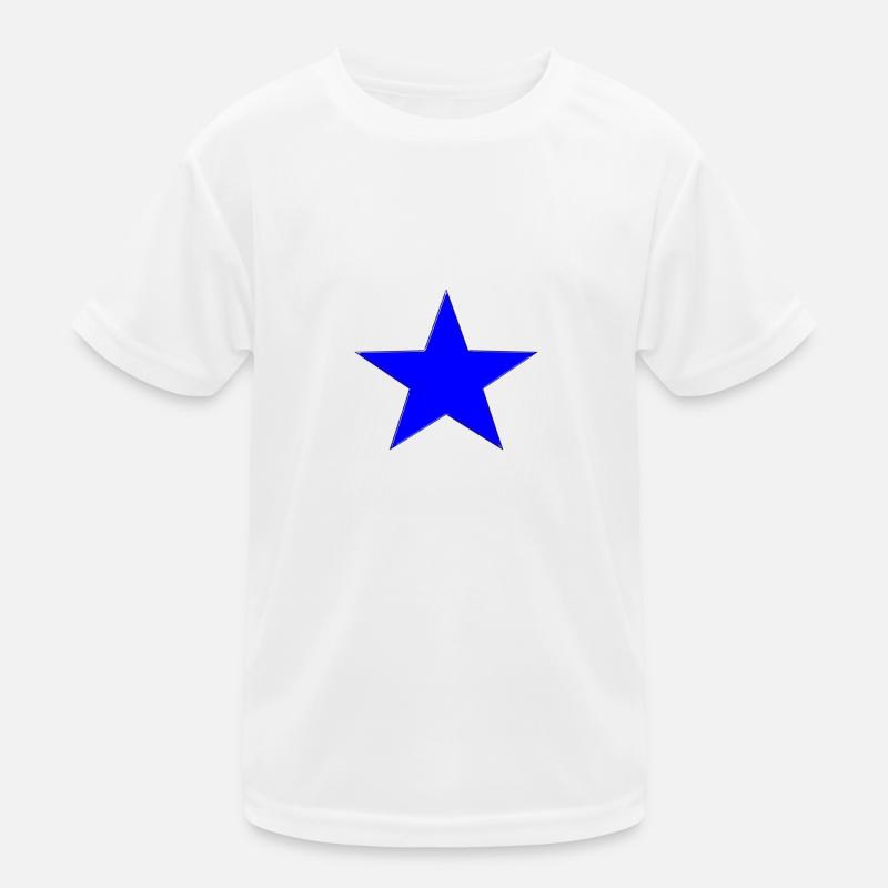 Étoile bleue T-shirt sport Enfant
