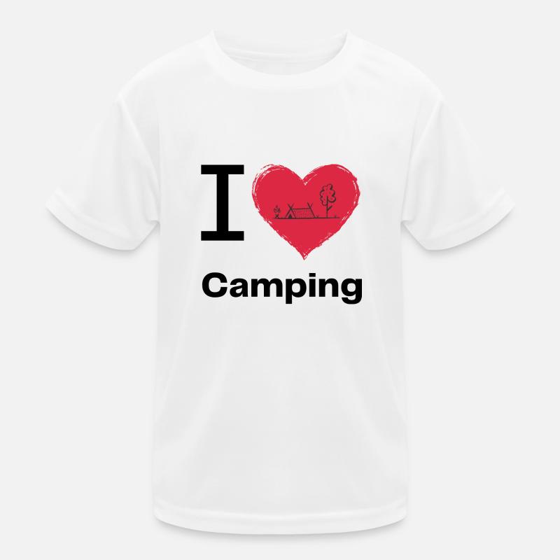 J’ADORE le camping T-shirt sport Enfant