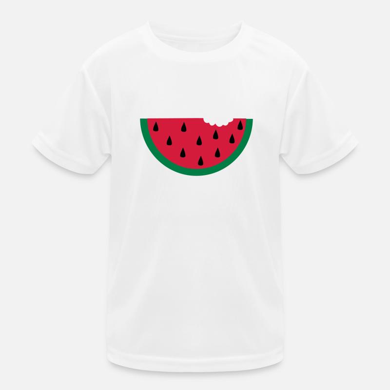 Melon watermelon watermelon fruit - Kids Functional T-Shirt - white