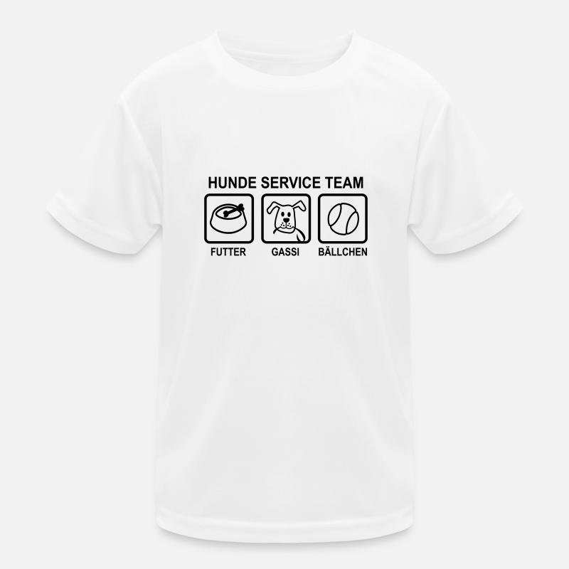 Hund Kinder Funktions-T-Shirt