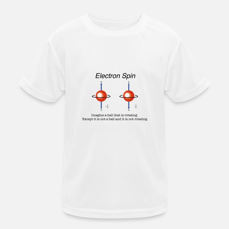 Electron spin Kids Functional T-Shirt