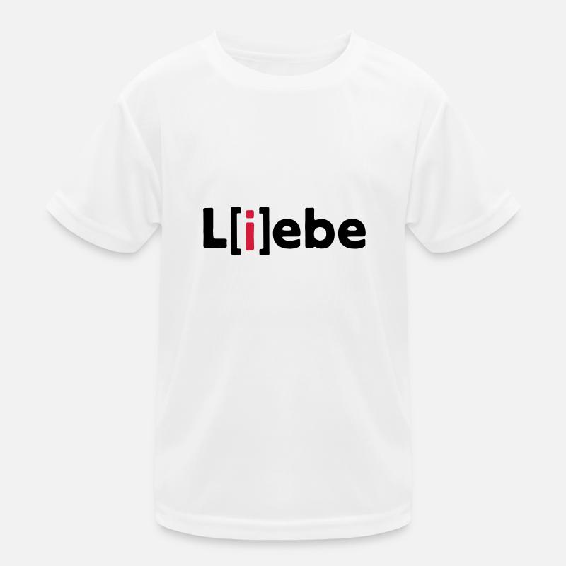 Love L (i) ebe L [i] ebe Love | Valentine's day gift Kids Functional T-Shirt