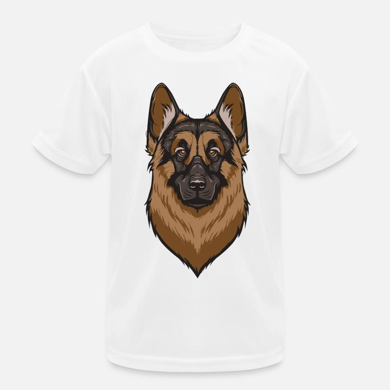 German Shepherd Kids Functional T-Shirt