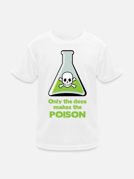 Gift - Kinder Funktions-T-Shirt - Weiß - Vorne