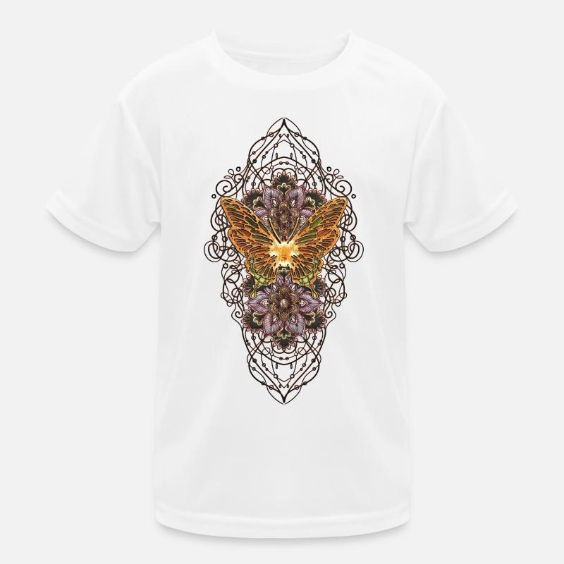 Wunderbare, elegante Schmetterlinge Kinder Funktions-T-Shirt