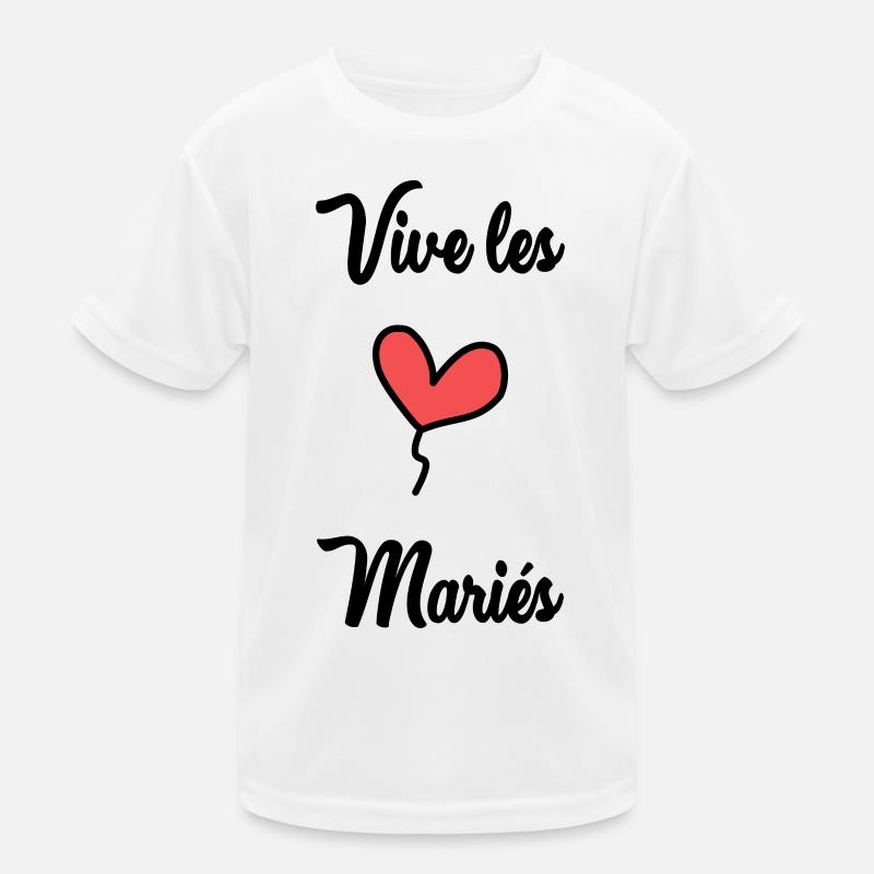 VIVE LES MARIES T-shirt sport Enfant