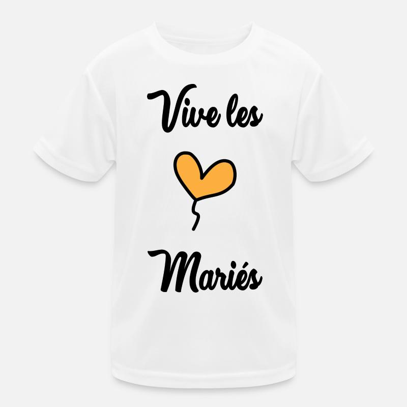VIVE LES MARIES T-shirt sport Enfant