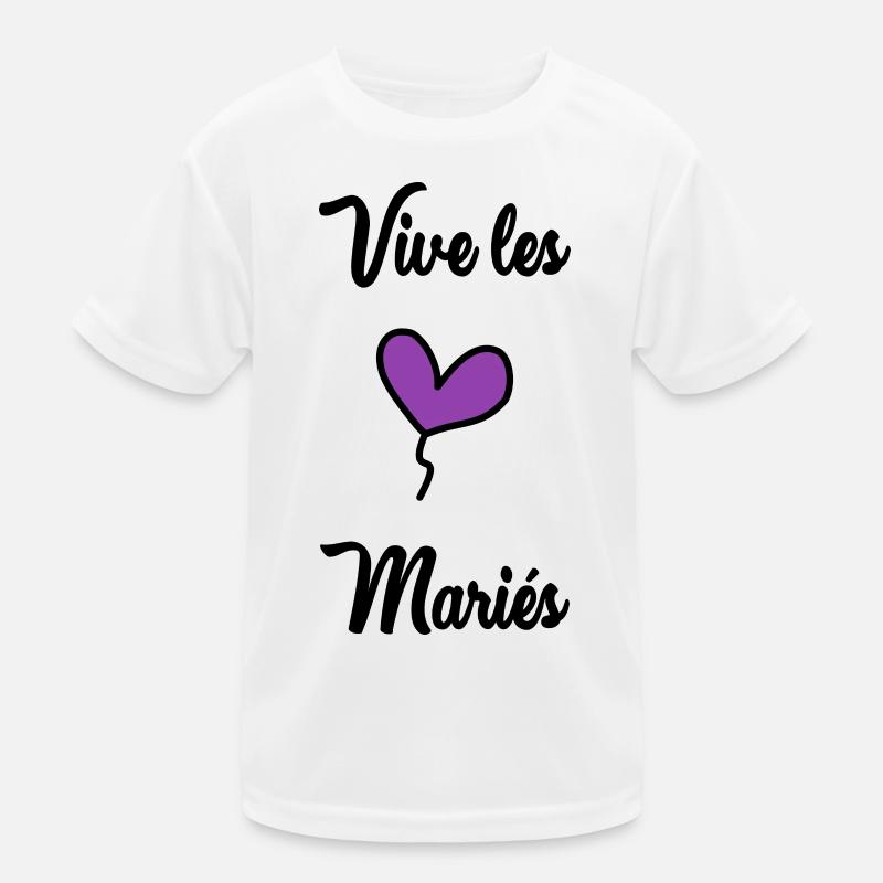 VIVE LES MARIES T-shirt sport Enfant