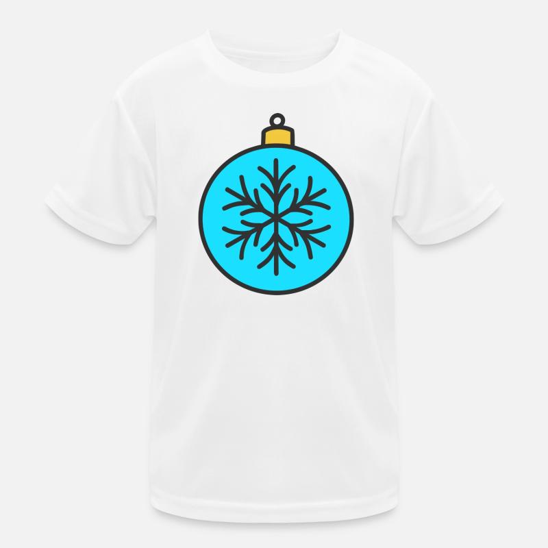 Bauble - Kids Functional T-Shirt - white