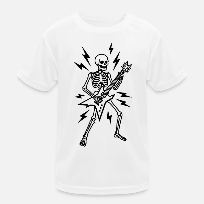 Metall Kinder Funktions-T-Shirt