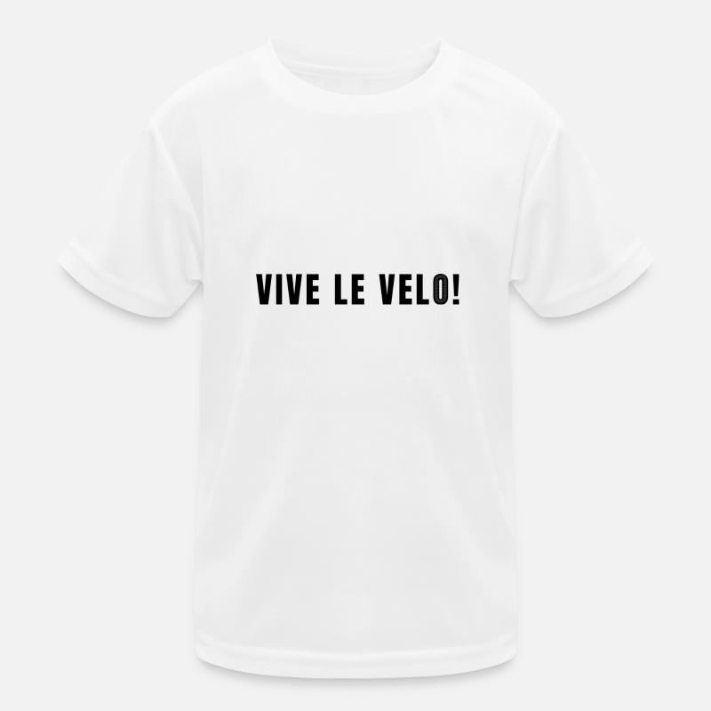 vive le velo T-shirt sport Enfant
