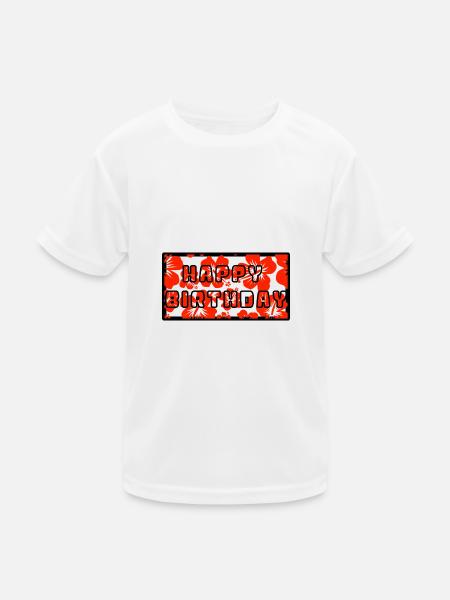 20. 20 JAHRE. 20-JÄHRIGES JUBILÄUM. GEBURTSTAG 20 JAHRE. - Kinder Funktions-T-Shirt - Weiß - Vorne