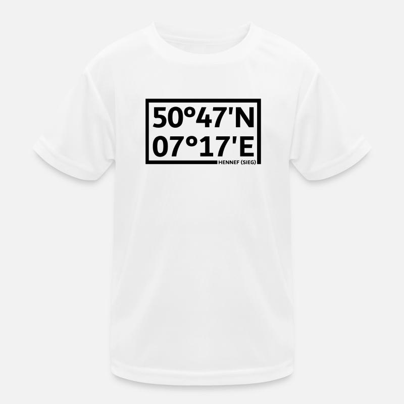 Hennef (Sieg) coordinates Kids Functional T-Shirt