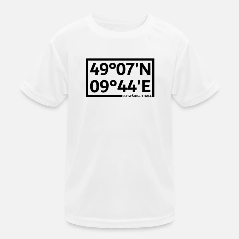Schwäbisch Hall coordinates Kids Functional T-Shirt