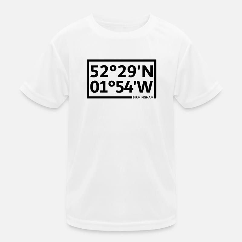 Coordonnées de Birmingham T-shirt sport Enfant