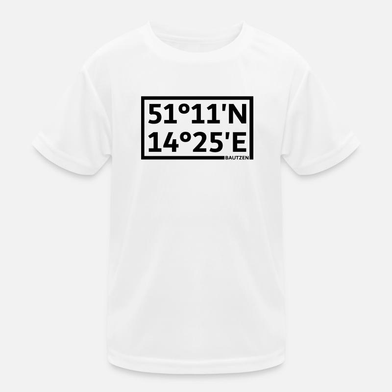 Bautzen coordinates Kids Functional T-Shirt