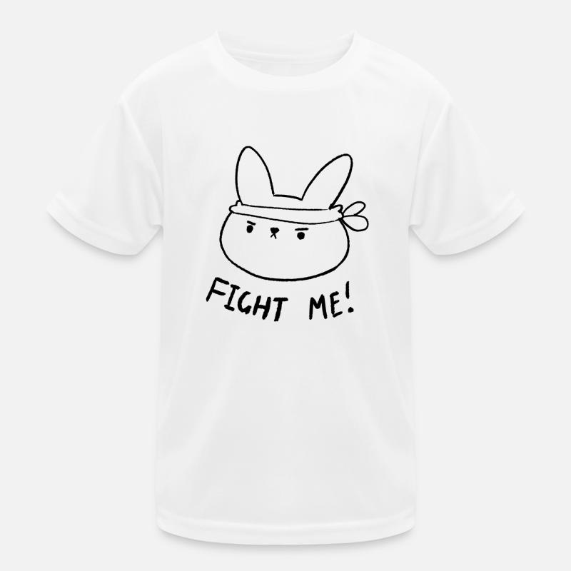 Combattez-moi Lapin T-shirt sport Enfant