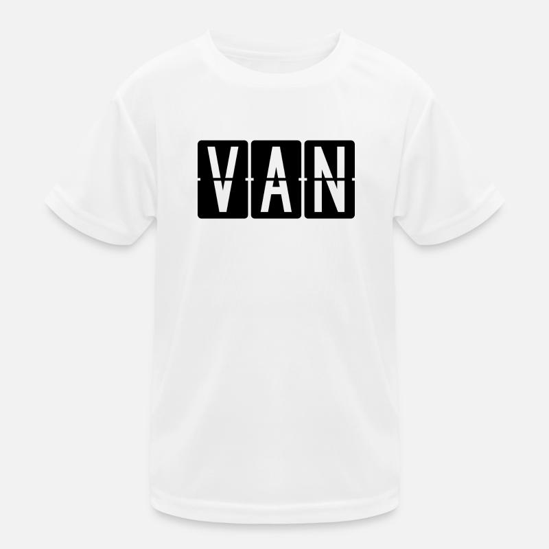 Van Flughafentafel Kinder Funktions-T-Shirt