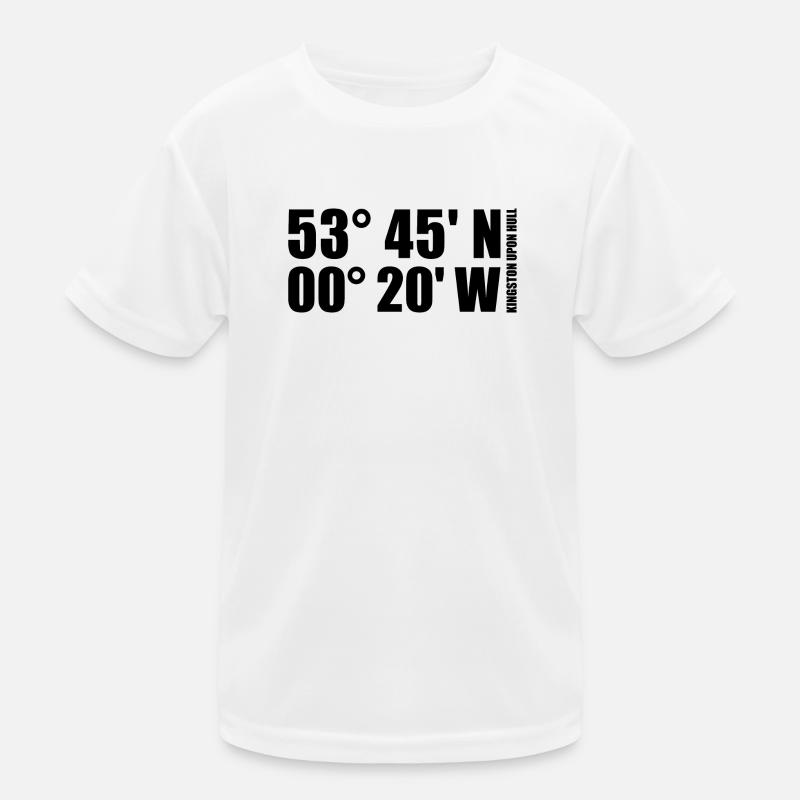 Kingston upon Hull Coordinates Kids Functional T-Shirt