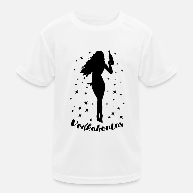 Vodkahontas Braut Geschenk Hochzeit Ehemann Kinder Funktions-T-Shirt