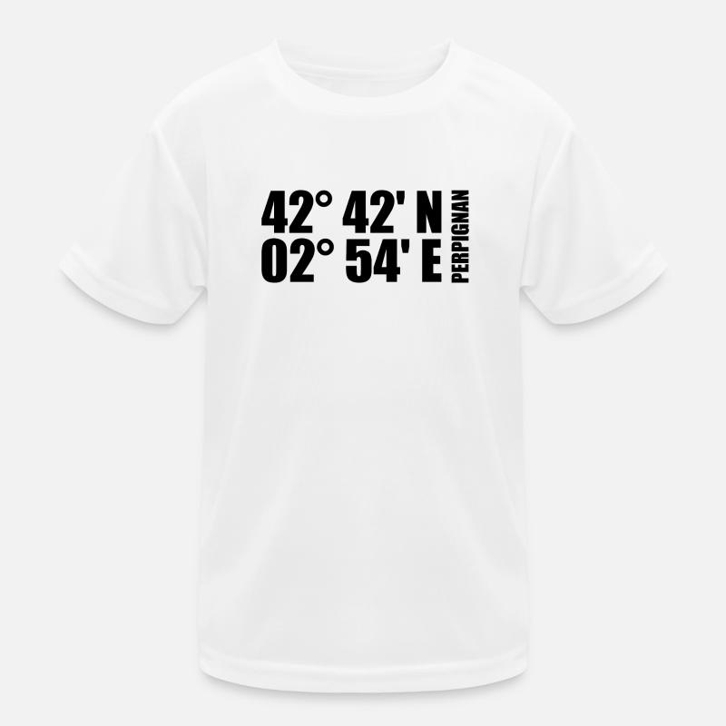 Coordonnées de Perpignan T-shirt sport Enfant