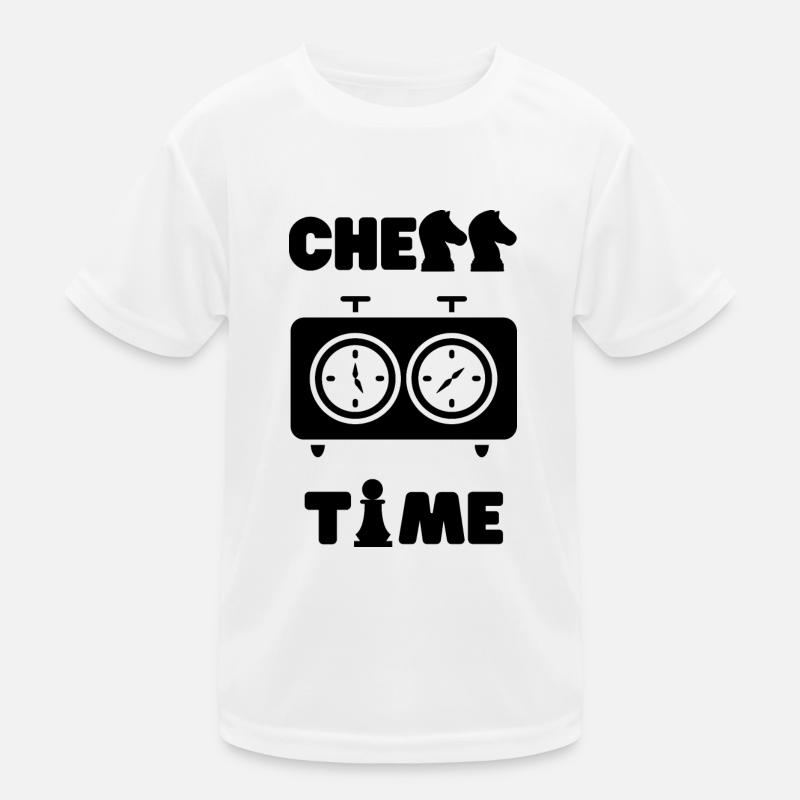 Chess time Kids Functional T-Shirt