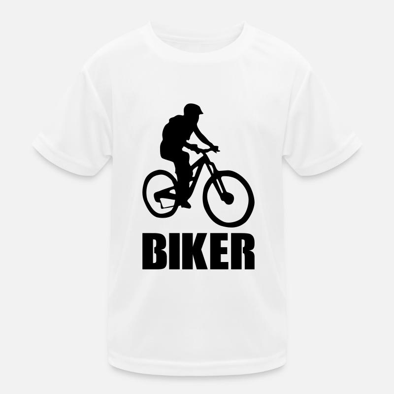biker Kids Functional T-Shirt