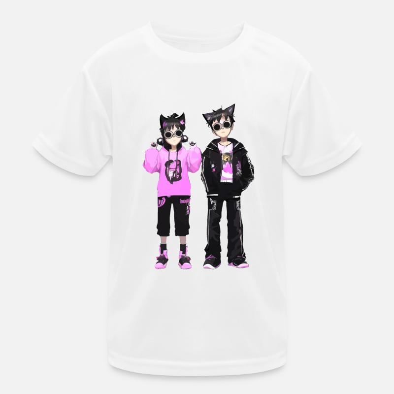 Cosplay Junge und Madchen Kinder Funktions-T-Shirt