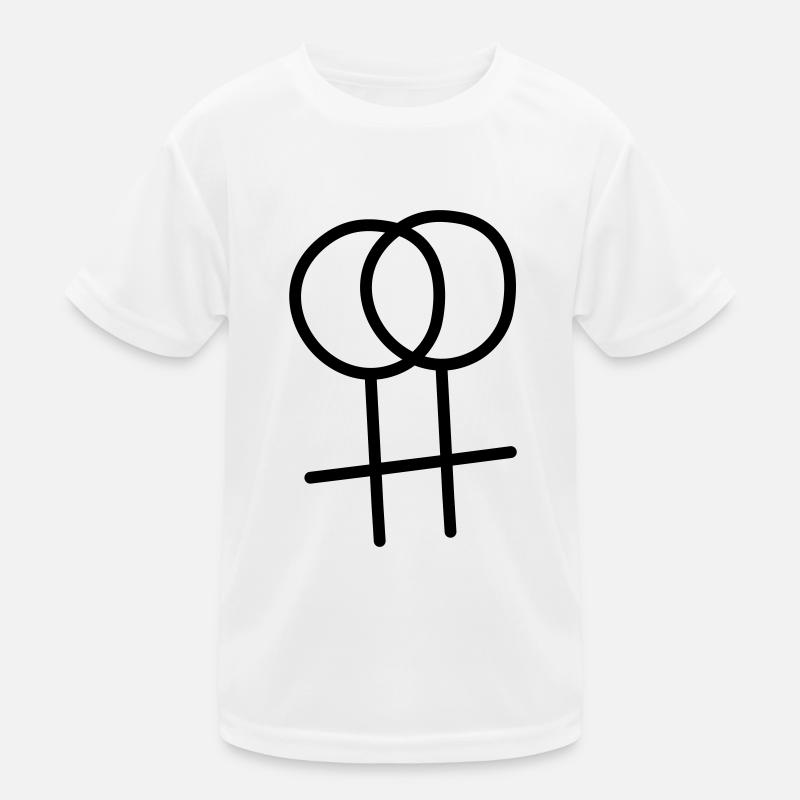Lesbienne 1 T-shirt sport Enfant